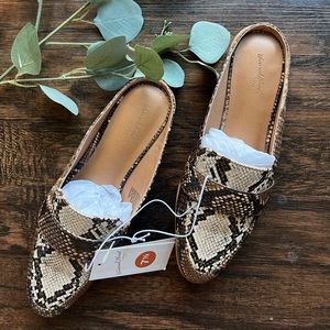 Universal Threads (Target) Snakeskin Loafers